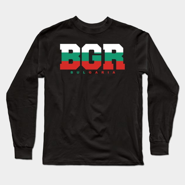 Bulgaria Long Sleeve T-Shirt by BAOM_OMBA